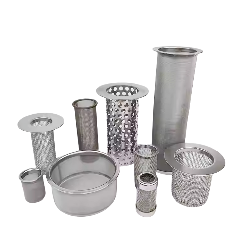 Stainless Steel Wire Mesh Cylinder Filter Tube