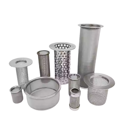 Stainless Steel Wire Mesh Cylinder Filter Tube