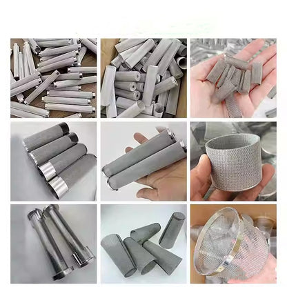 Stainless Steel Wire Mesh Cylinder Filter Tube