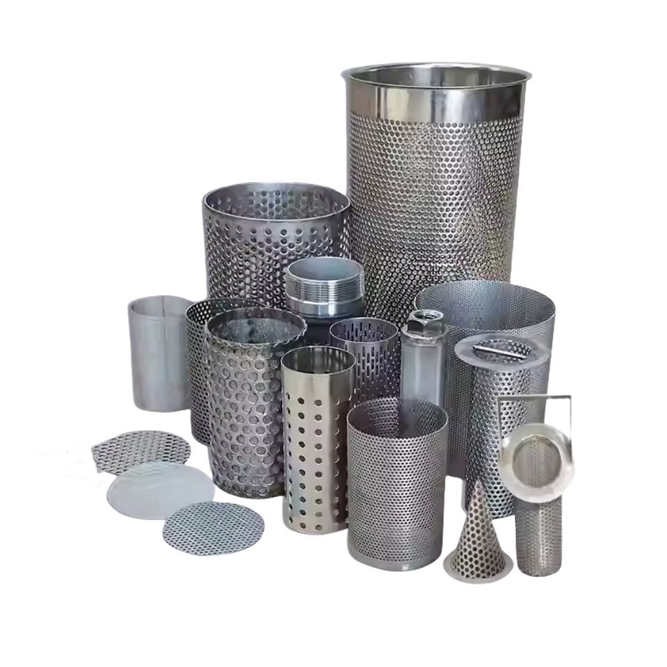 Stainless Steel Wire Mesh Cylinder Filter Tube